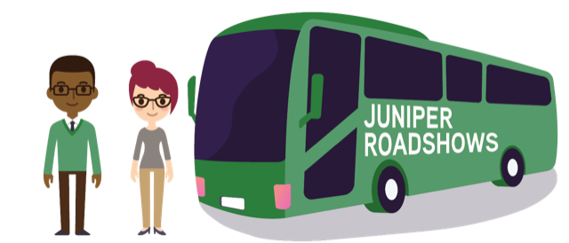 This image has an empty alt attribute; its file name is Road-Show.png